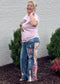 Rebel Patch Bootcut Denim