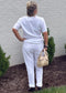 Luxe Linen Embellished Statement Pants