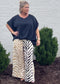 Soft Horizon High-Low Blouse