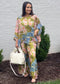 Garden Luxe Silk Pants