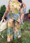 Garden Luxe Silk Pants