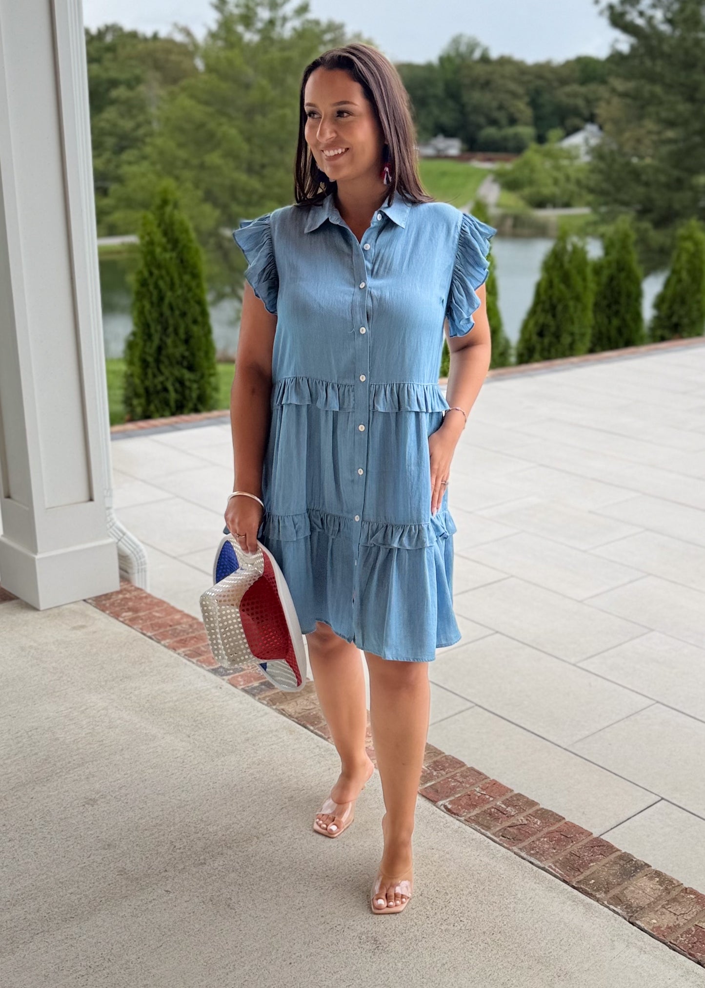 Denim Daydream Mini Dress
