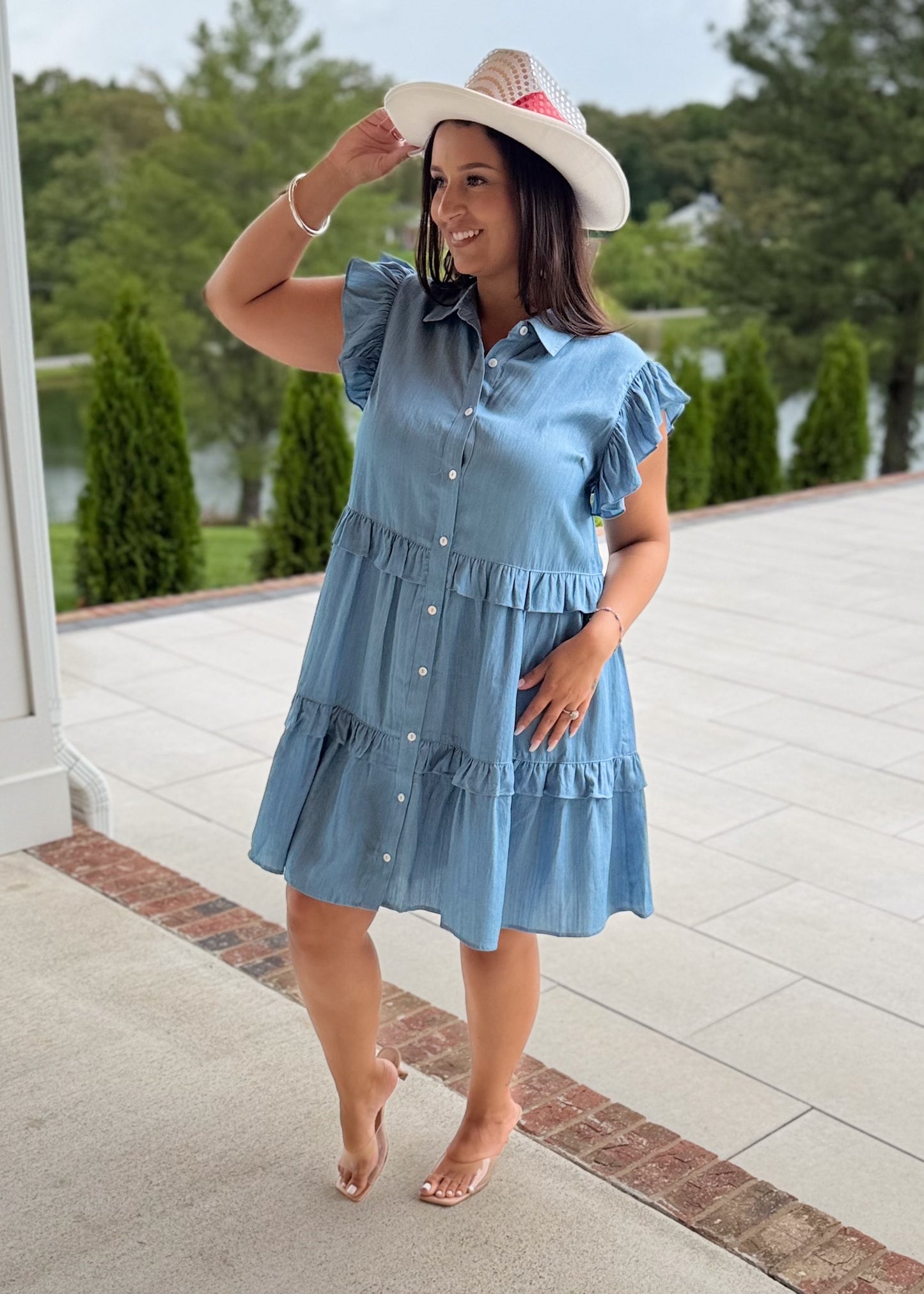 Denim Daydream Mini Dress