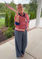 Wanderlust Striped Wide-Leg Pants