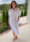 Seaside Stripe Shirt Dress