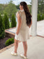 Cozy Charm Ruffle Dress