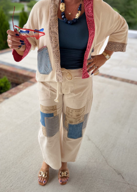 Rodeo Love Bandana Cardigan