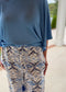Midnight Bloom Wide Leg Pants
