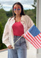 Bright Breeze Eyelet Top