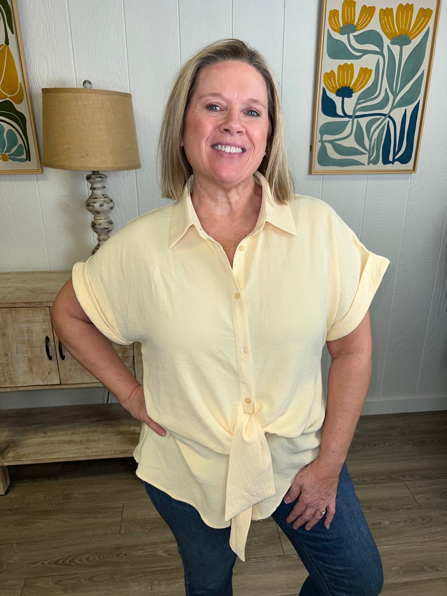 Knotted Moments Blouse