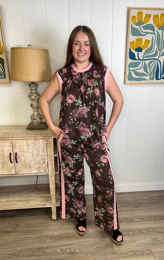 Chocolate Bloom Pants
