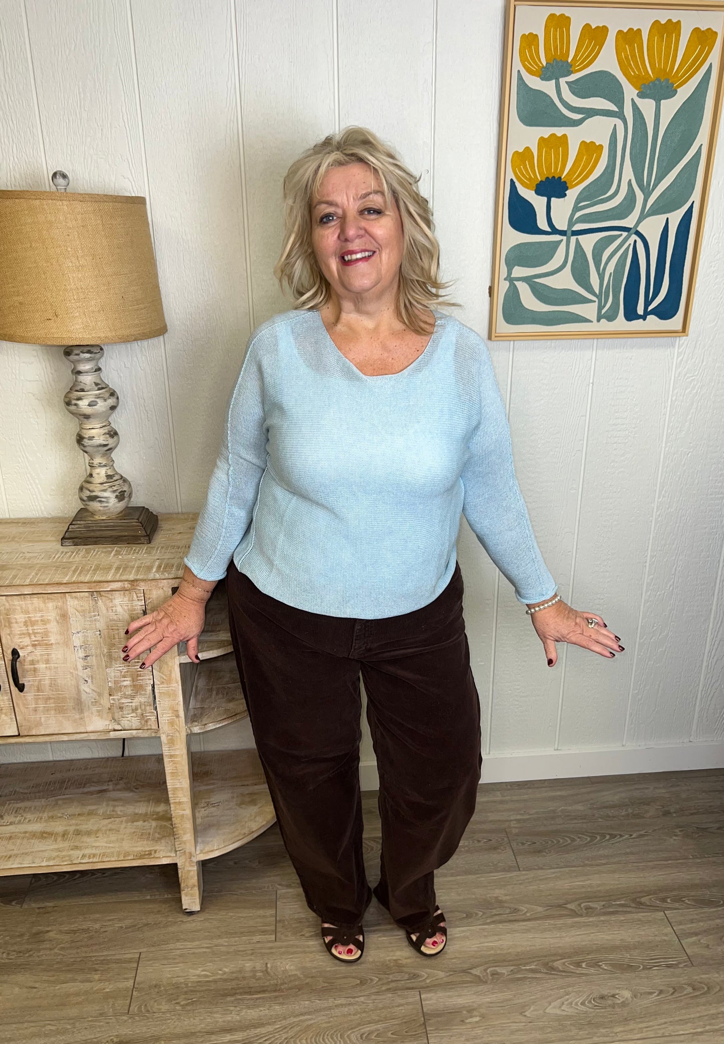 Sky Light Layer Sweater