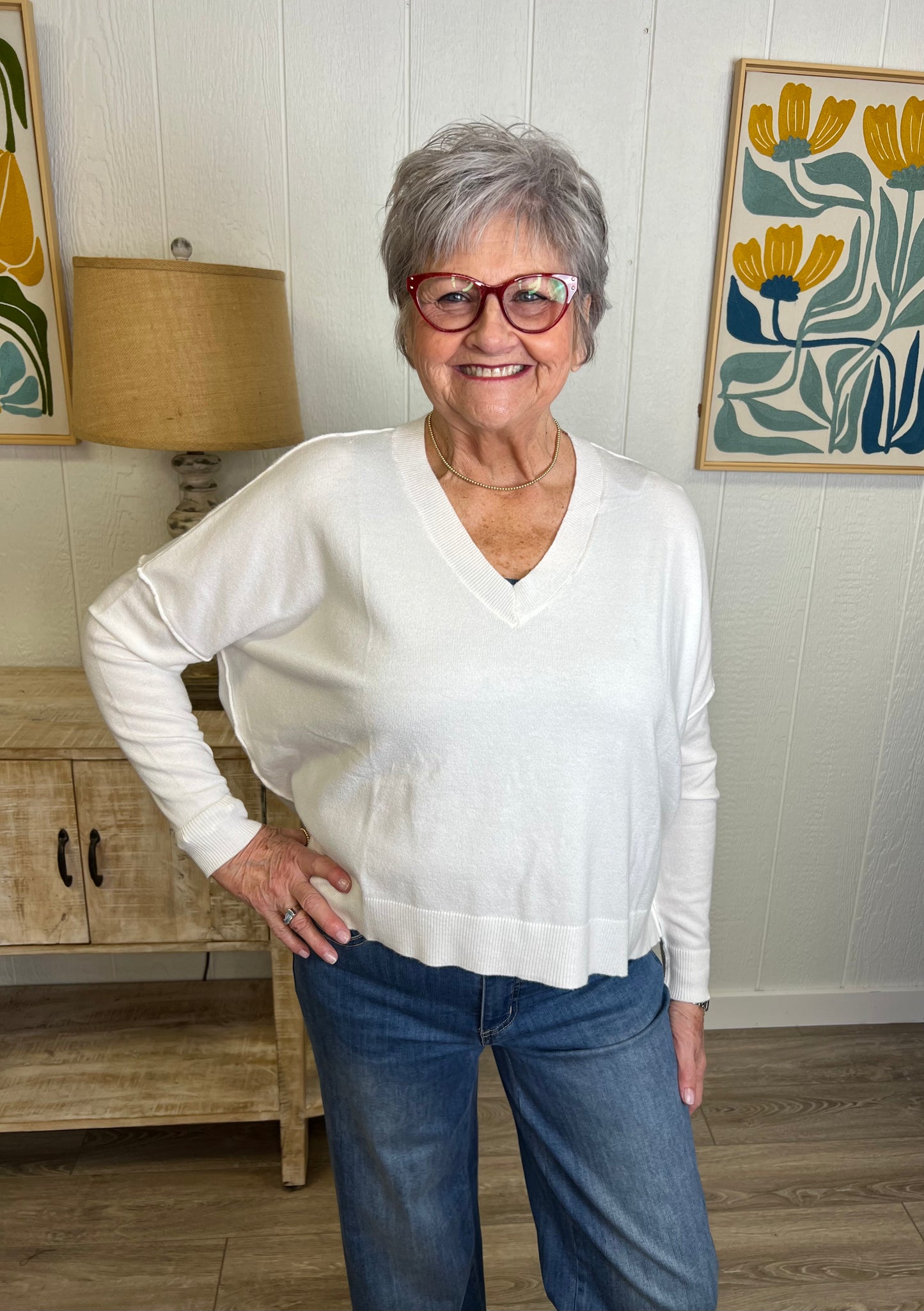 Simply Soft V-Neck Sweater