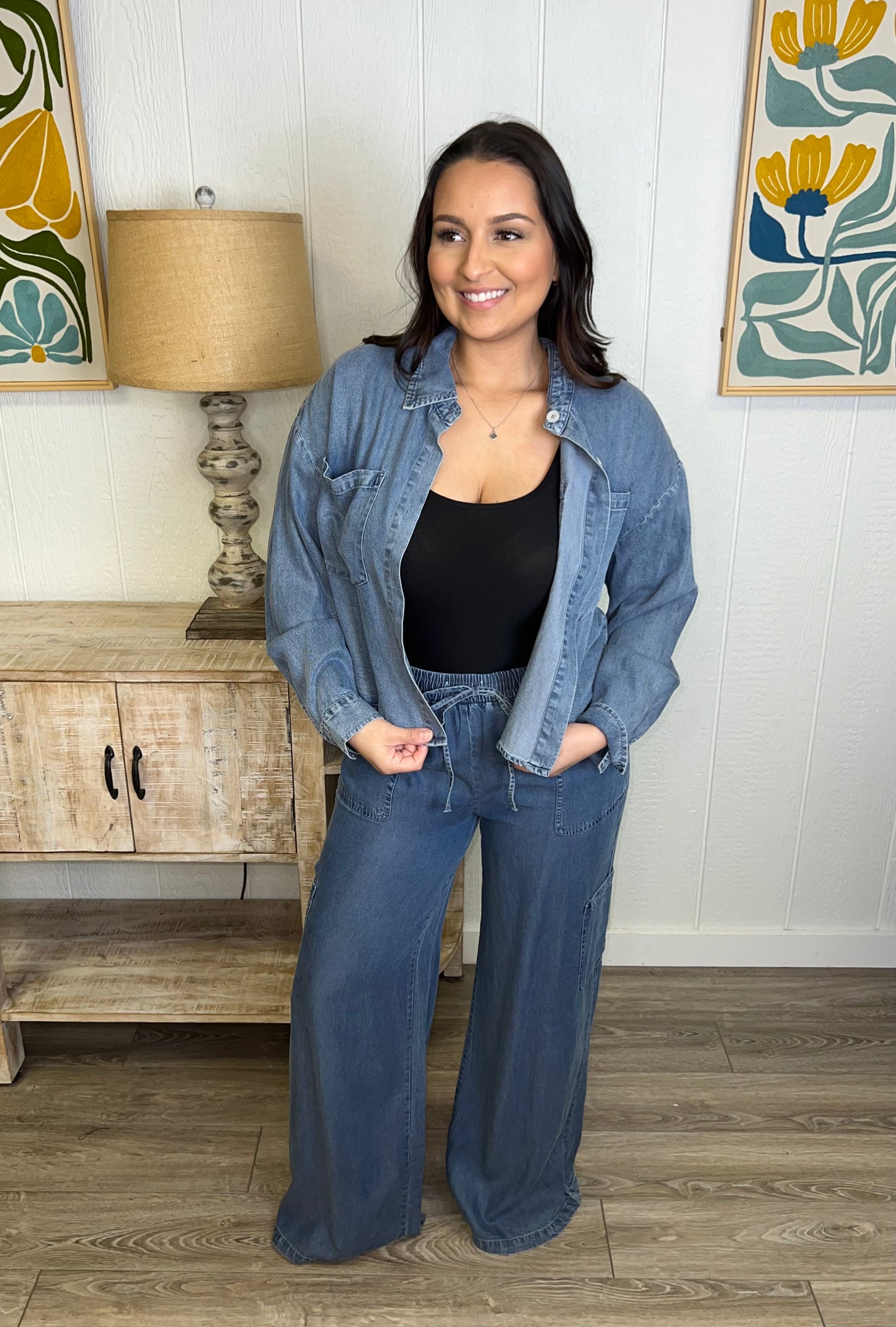 Everyday Soft Cargo Denim Pants