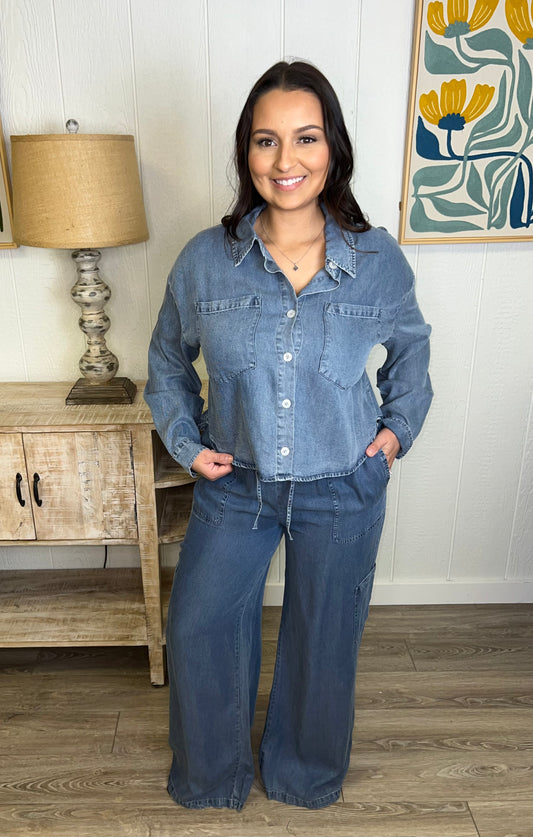 Everyday Soft Denim Shirt