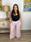 Blush Texture Drawstring Pants