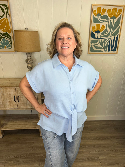 Knotted Moments Blouse