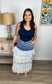 Denim & Drift Tiered Skirt