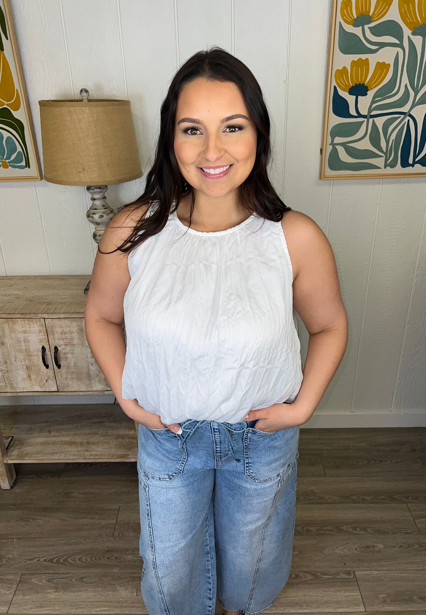 Luxe High Neck Blouse