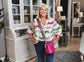 MULTICOLOR TIGER PRINT V NECK TOP