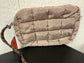 QUILTED PUFFER CLUTCH/POUCH