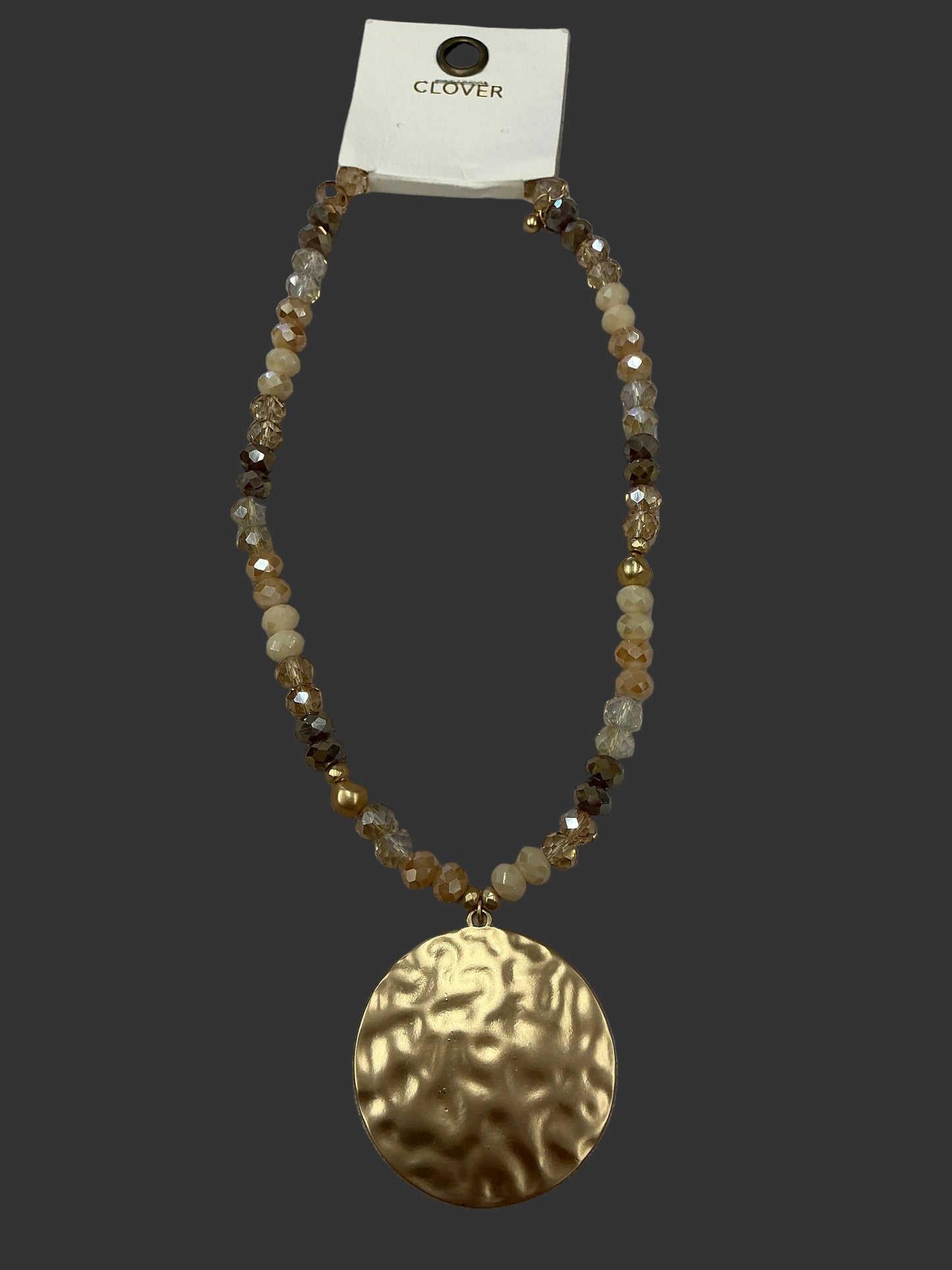 BEADED/HAMMERED NCK (NN84127