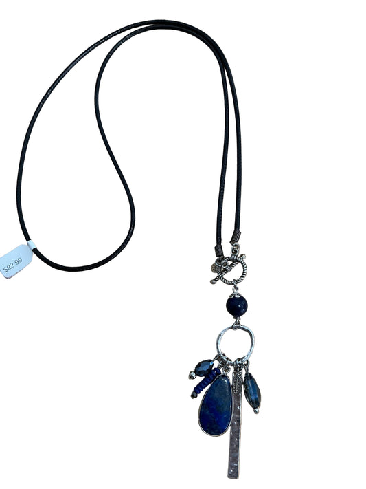 Wanderlust Charm Cord Necklace