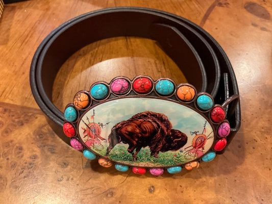 LADIES WESTERN BELTS