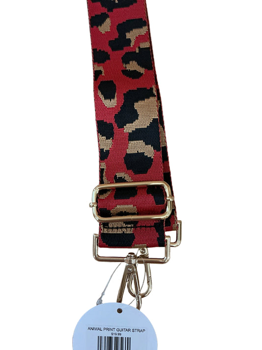 ANIMAL PRINT GUITAR STRAP