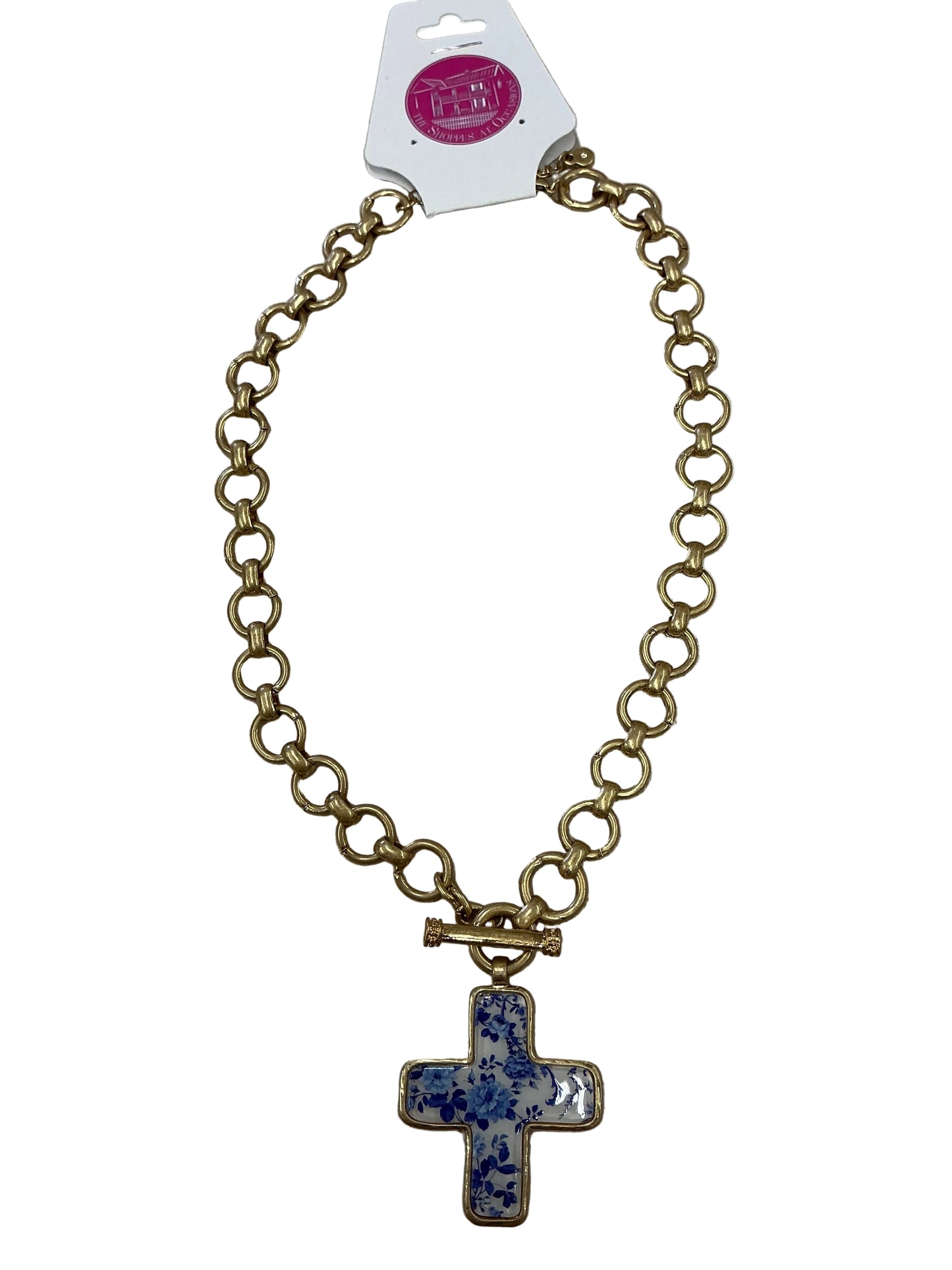 CHAIN NCK W/PRINT CROSS(NE93525