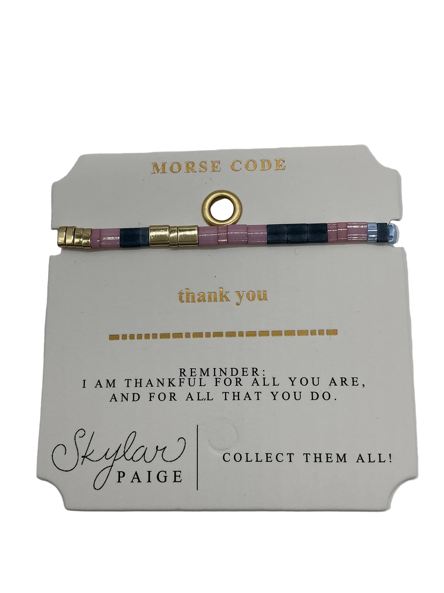 MORSE CODE-NOTE TO SELF COLLECTION