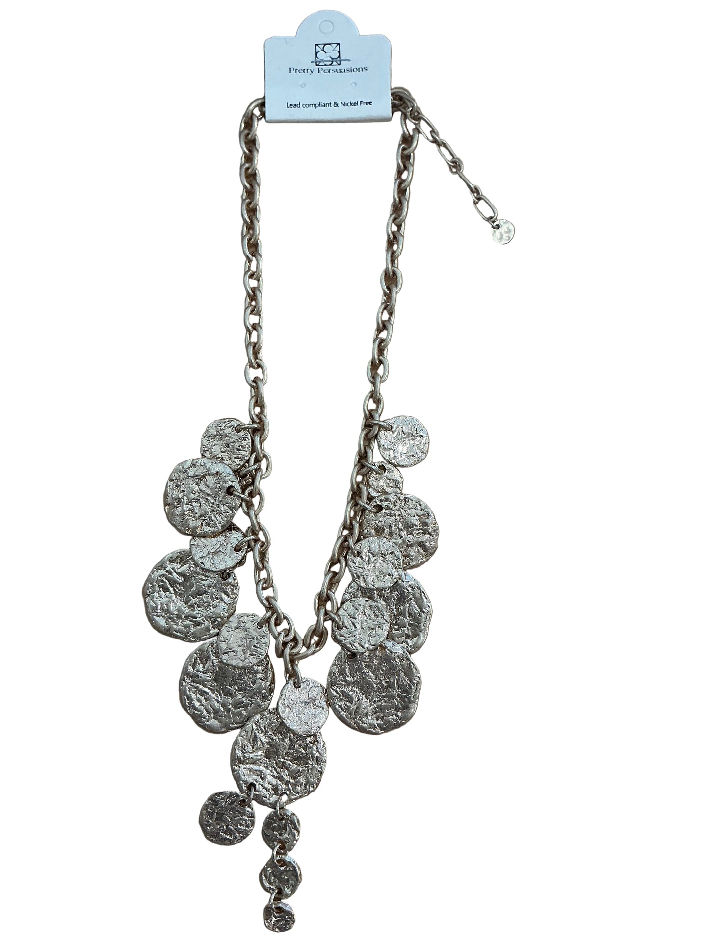 Textured Harmony Statement Necklace