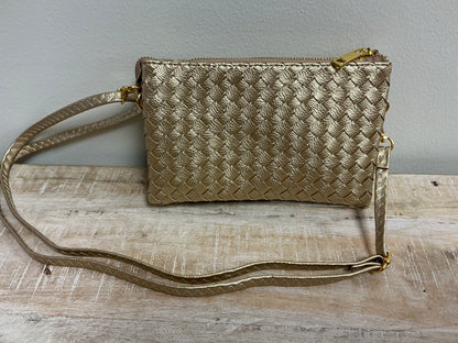 KATHY WOVEN CLUTCH