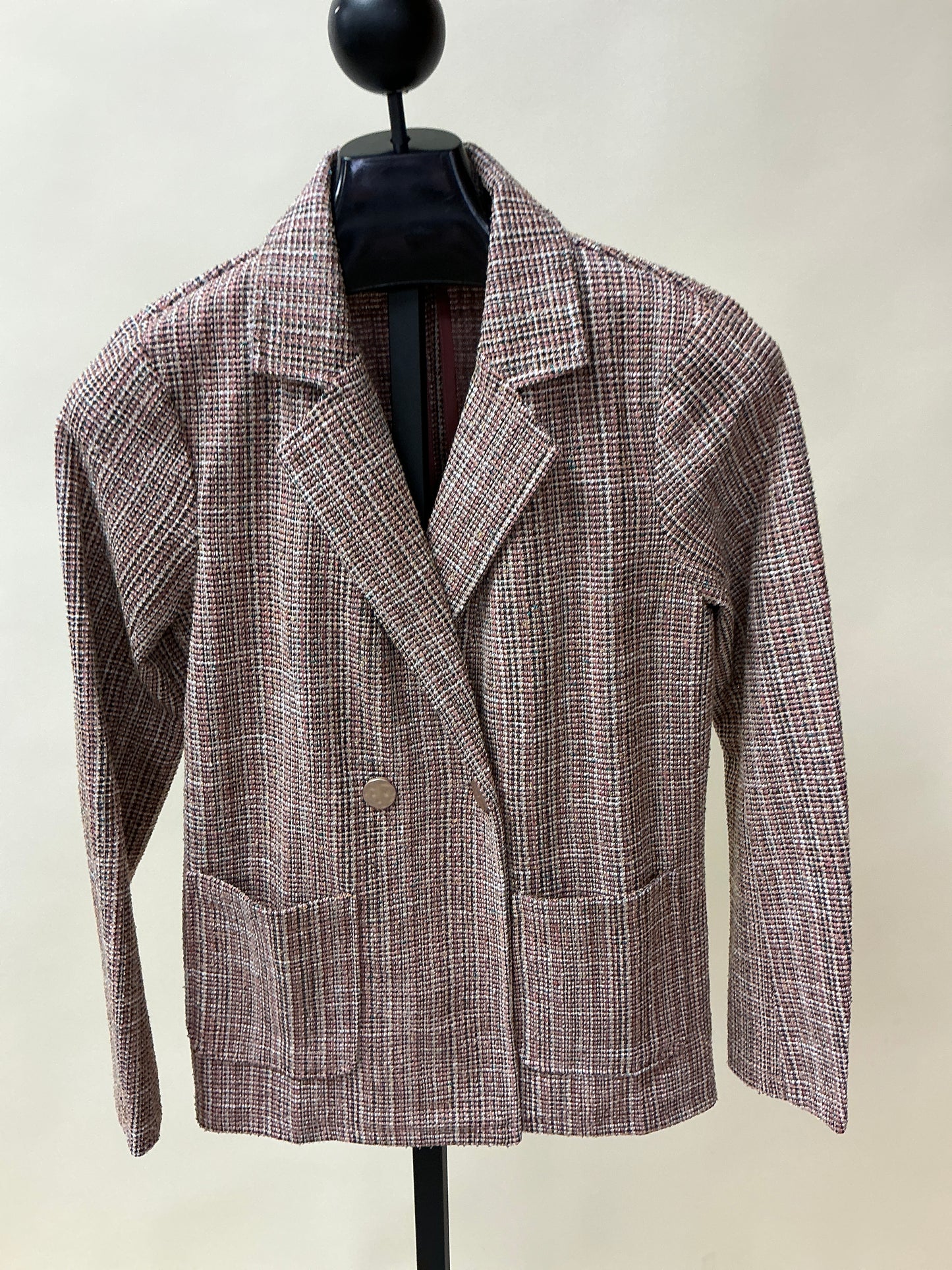 JACQUARD TWEED BLAZER