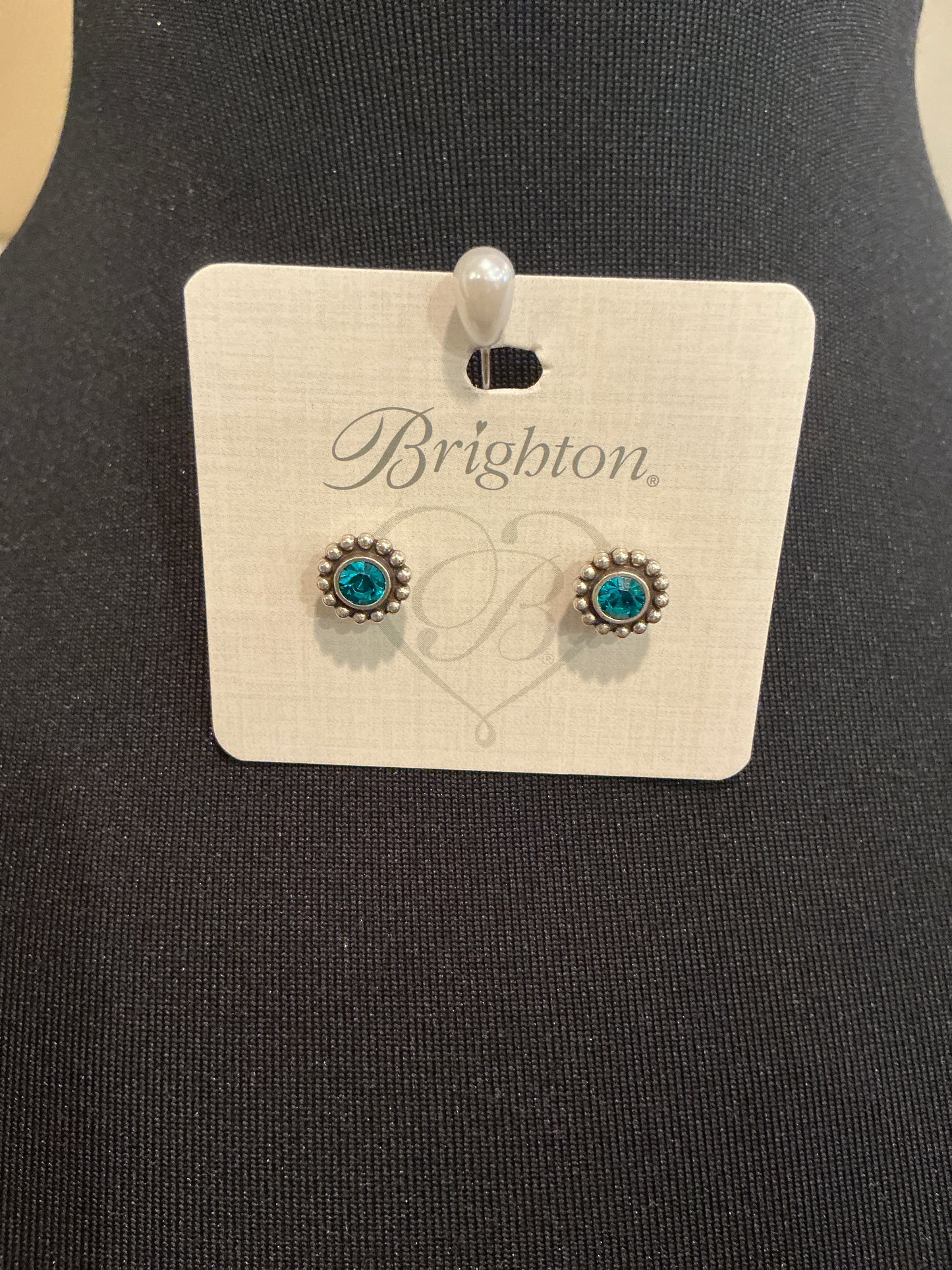 TWINKLE BLUE ZIRCON MINI POST