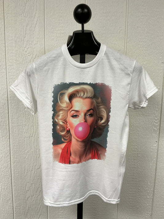 Marilyn Bubblegum Graphic Tee