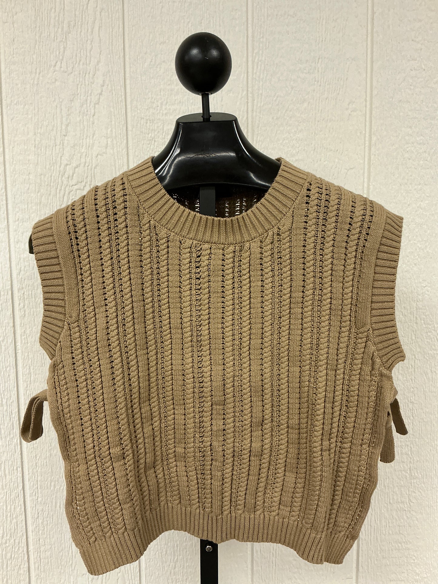 Side Tie Sweater Vest