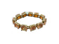 Multi-faceted Stone Bracelet
