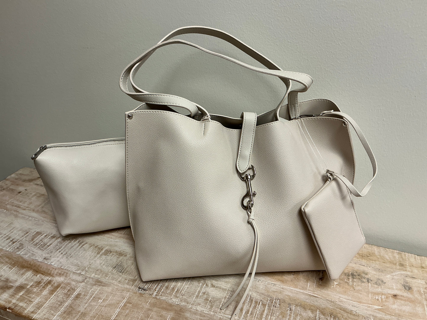 3/1 TOTE BAG W/WALLET & POUCH