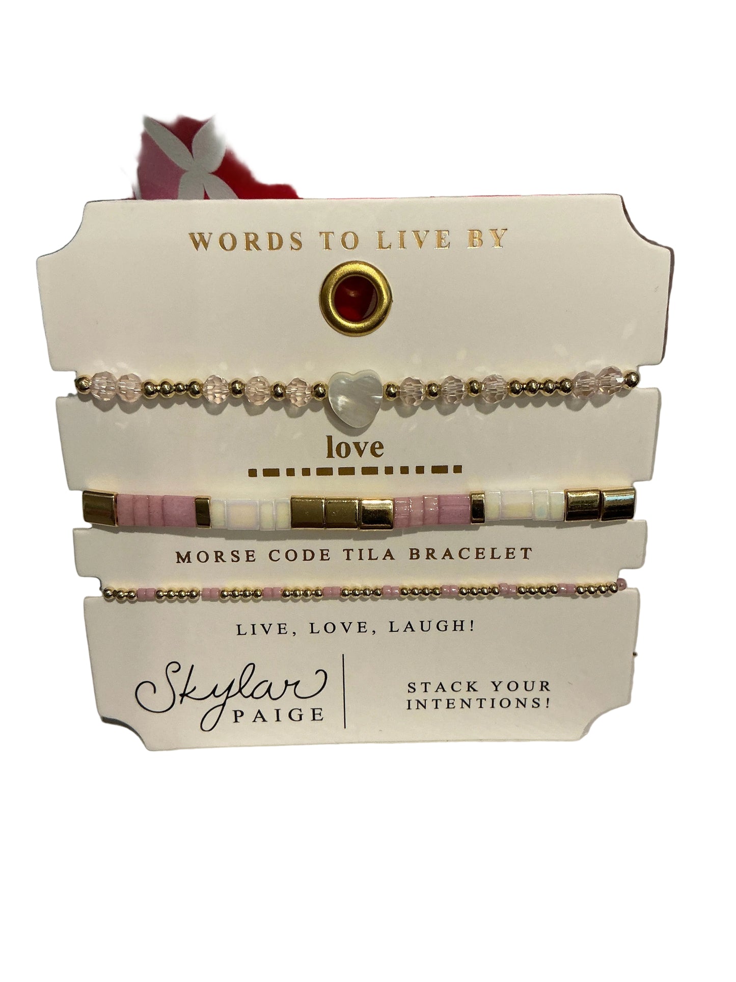 MORSE CODE-WEAR YOUR WORDS BRACELET