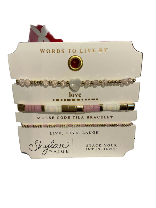 MORSE CODE-WEAR YOUR WORDS BRACELET
