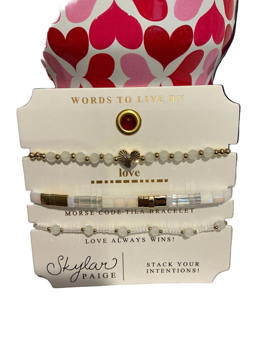 MORSE CODE-WEAR YOUR WORDS BRACELET