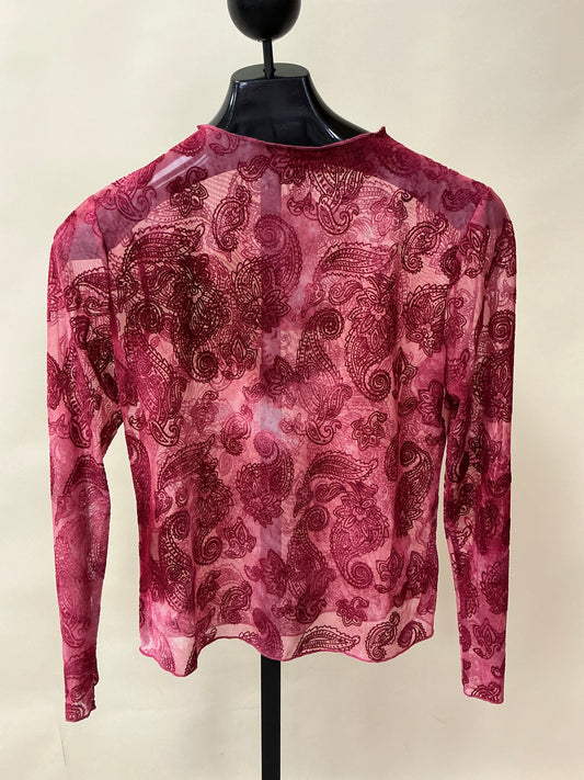 Paisley Perfection Sheer Top (PP)