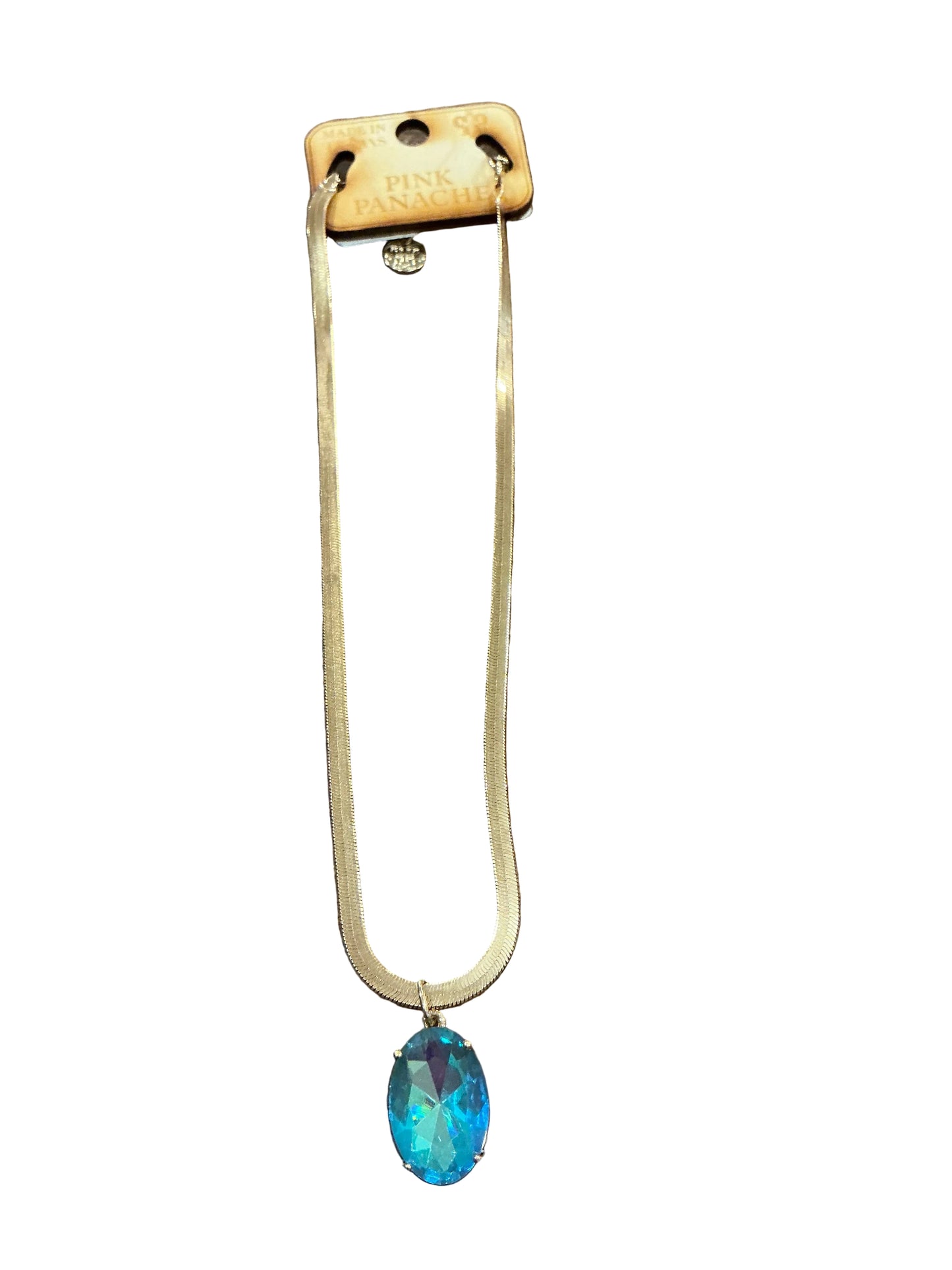 BLUE STONE NECKLACE