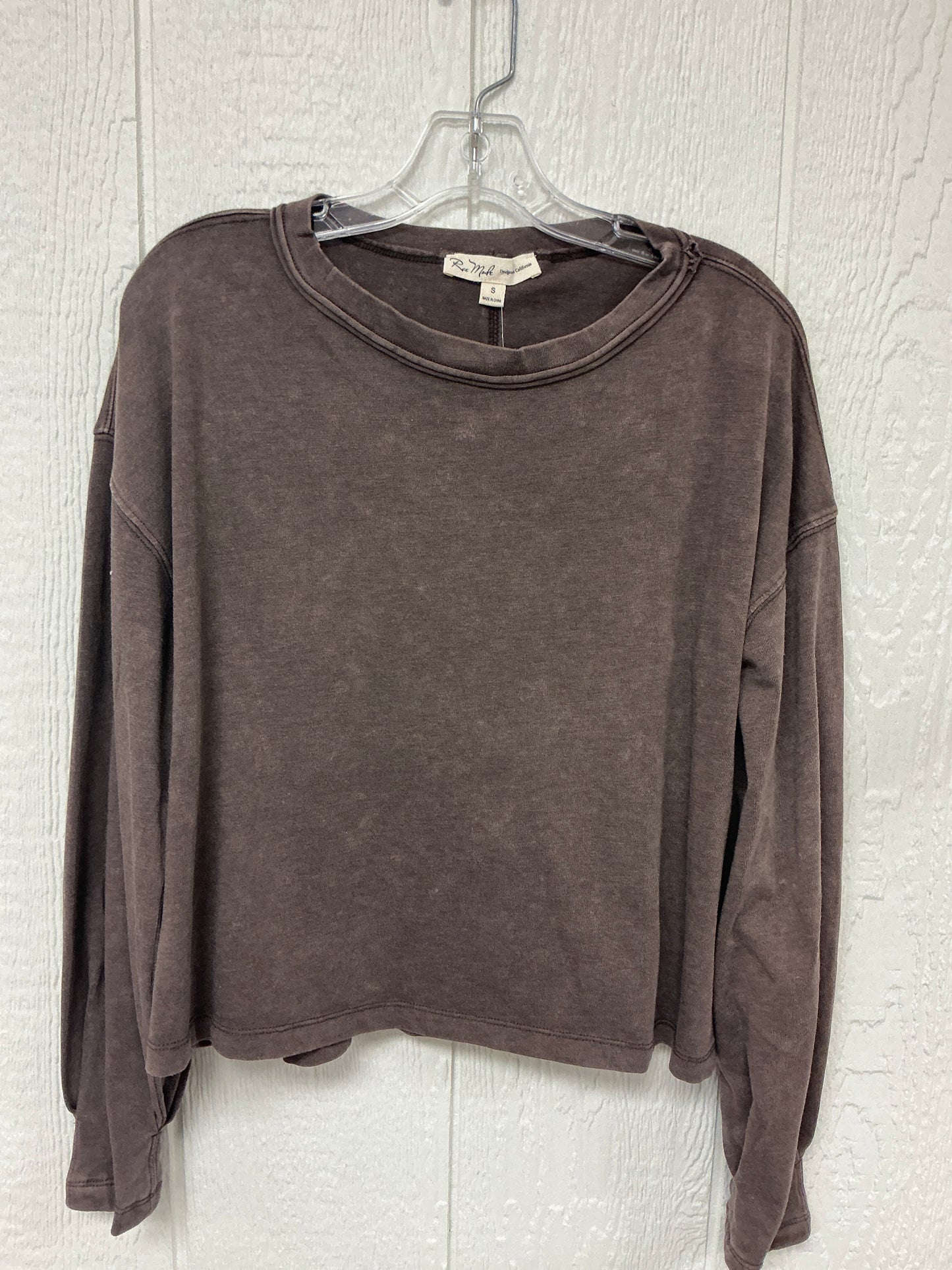 EXPRESSO PLEAT CUFF TOP