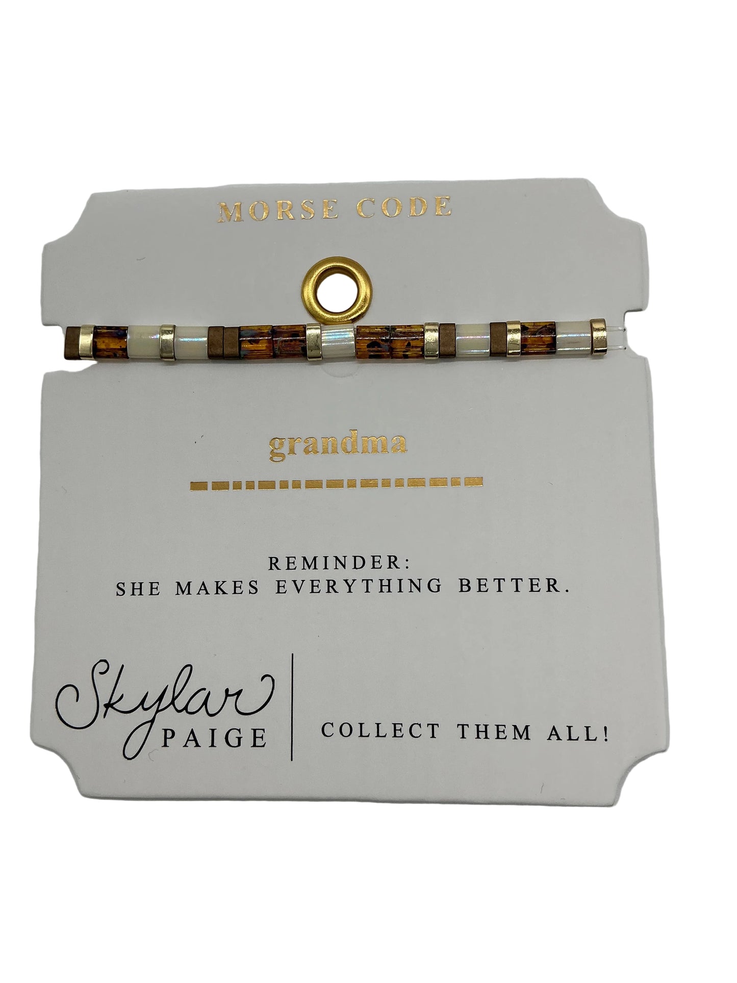 MORSE CODE-NOTE TO SELF COLLECTION