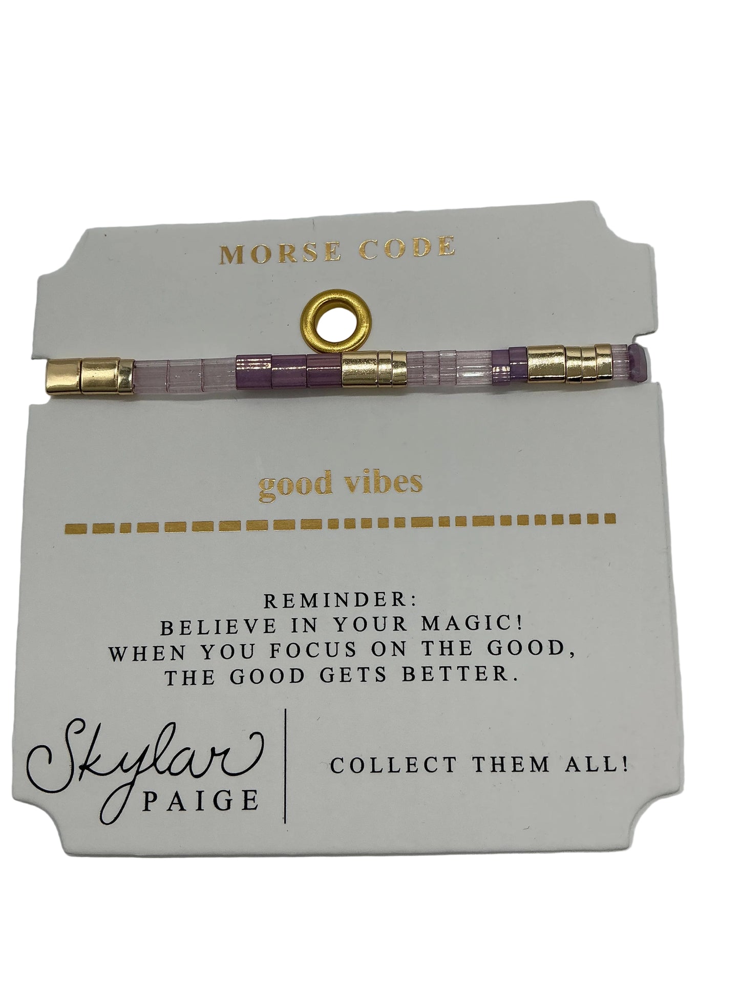 MORSE CODE-NOTE TO SELF COLLECTION