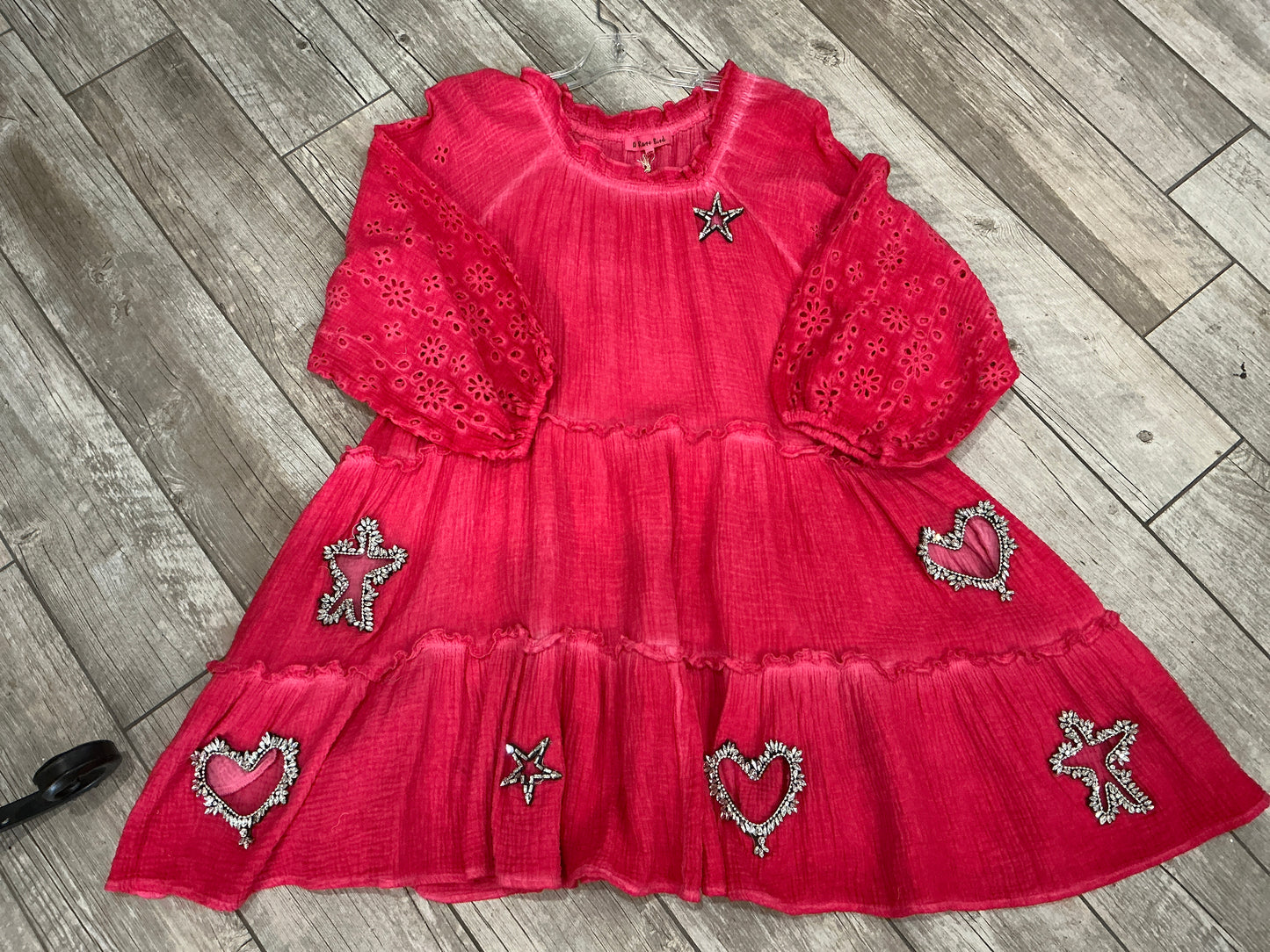 Melon Star & Heart Dress