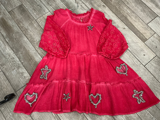 Melon Star & Heart Dress