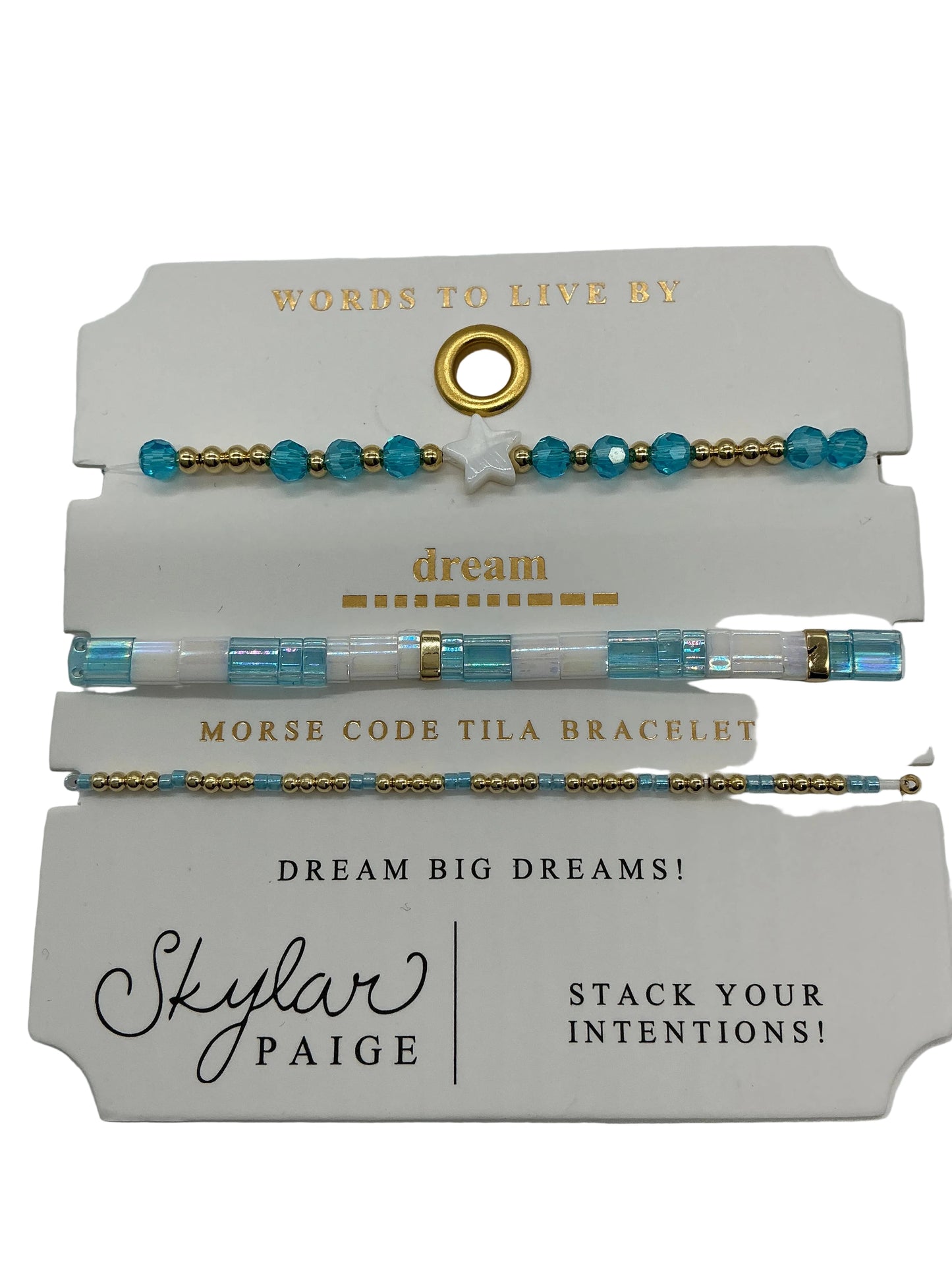 MORSE CODE-WEAR YOUR WORDS BRACELET